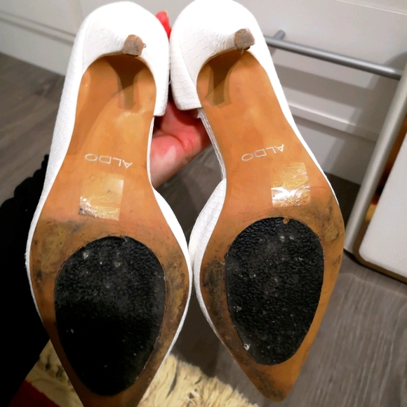 White Aldo kitten heels - Picture 5 of 7